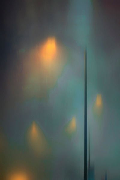 Streetlights in the Fog - Fine Art Photographer - Author - Speaker - Roxanne Bouche' Overton