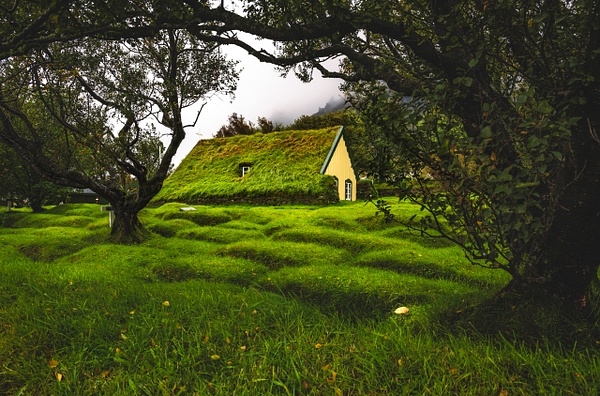 Hofskirkja Turf Church - Iceland - Landscapes - Dee Potter Photography 