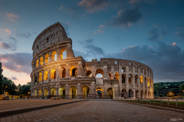 Rome Coloseum 001 - Cityscape - Patrick Eaton Photography  