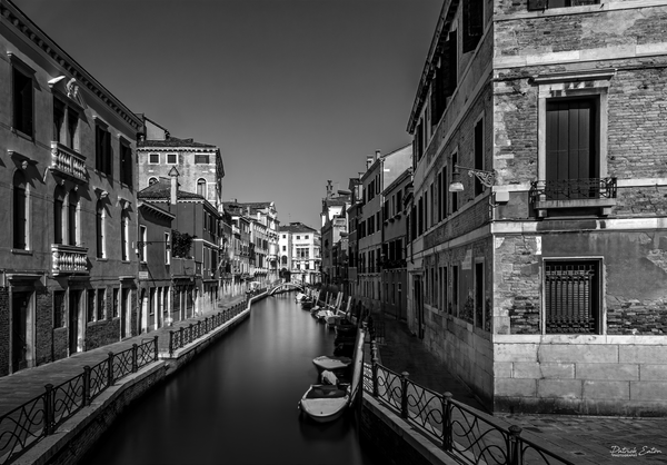 Venise Rio Marin 001 - Black & White - Patrick Eaton Photography  