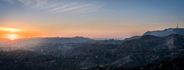 Los Angeles sunset by kiritvora