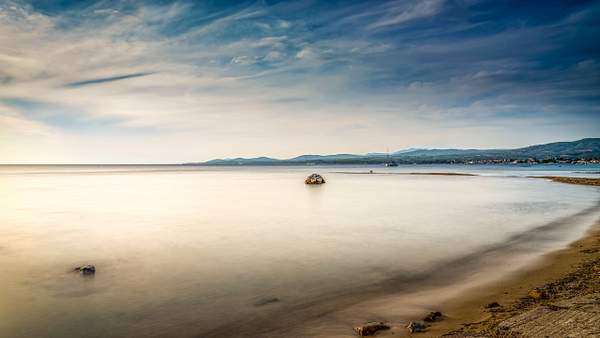 Calmness by the sea by Arian Shkaki