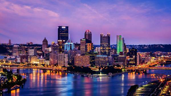 Pittsburgh - West End Overlook by JohnDukesPhotography