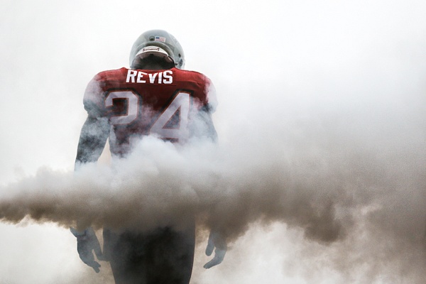 Revis Smoke (hi-res) - Football - Scott Kelby 