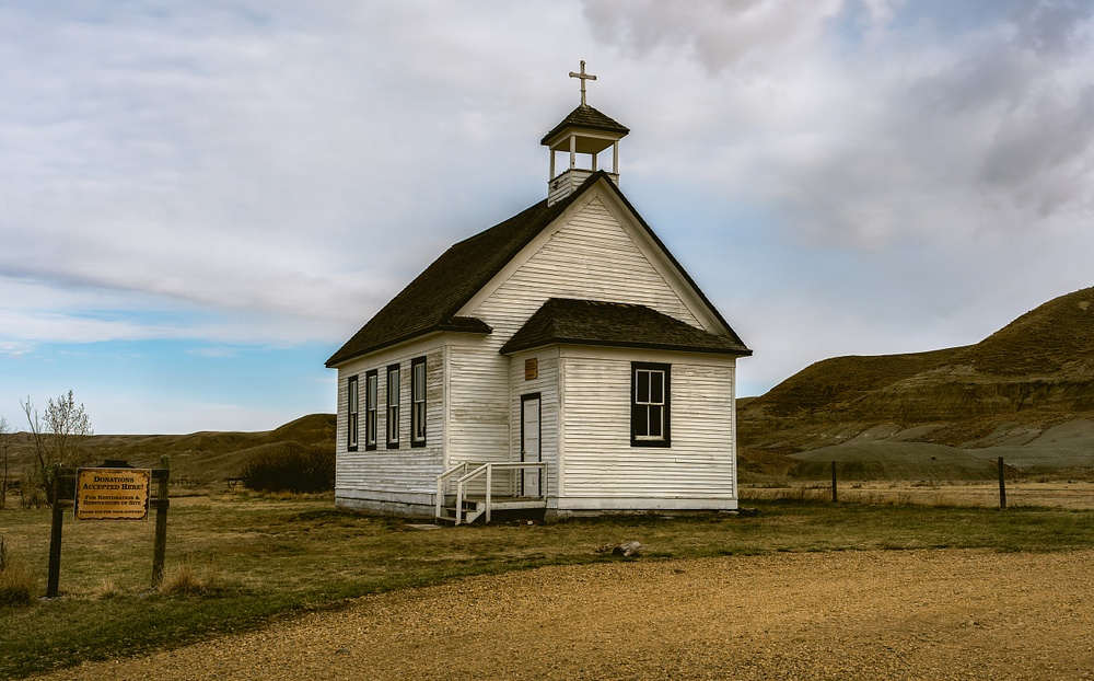 Historical Church Doroty Alberta_