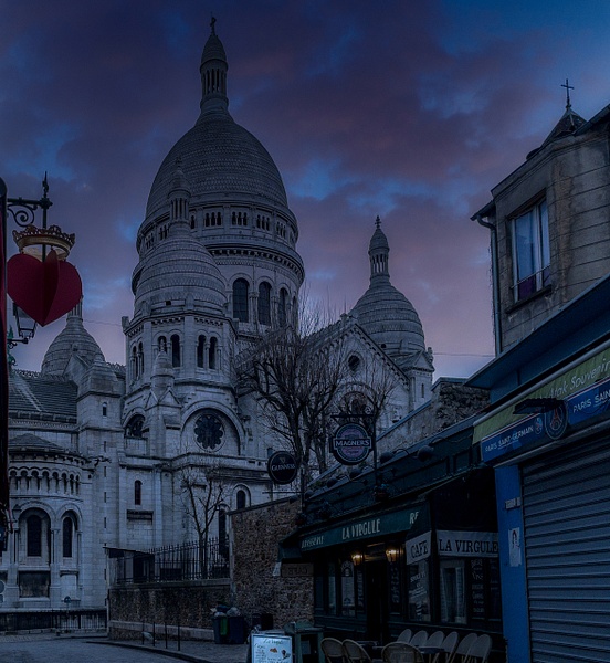 Crépuscule à Montmartre - Le Site Web - Théo Castillon Photographie 