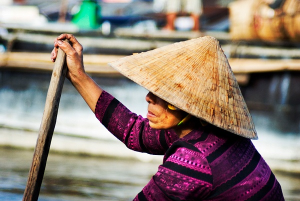 vietnam mekong lady - People & Culture - Steve Juba Photography 