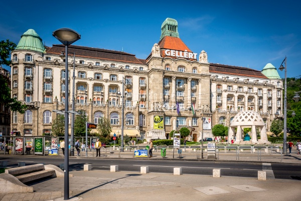 Gellert-Hotel-frontage-Budapest-Hungary - Photographs of Budapest, Hungary.