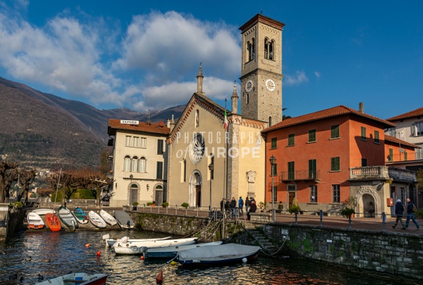 Saint-Tecla-Church-Torno-Lake-Como-Italy - Photographs of Lake Como, Italy. 