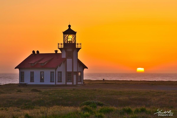 Point Cabrillo Light at Sunset - Home - Harold Rau