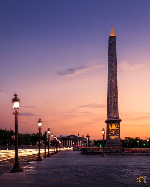 Place de la Concorde, Paris, 2020 - Day to Night - Thomas Speck Photography 