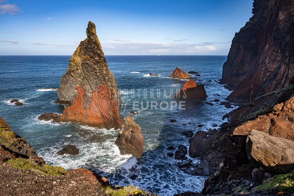 Ragged-rocks-west-coast-Madeira - Photographs of Madeira, Portugal 