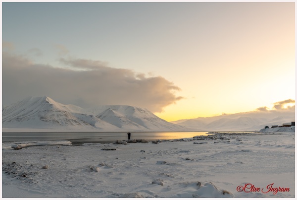 Man and mountains - Arctic - Ingymon Photography  