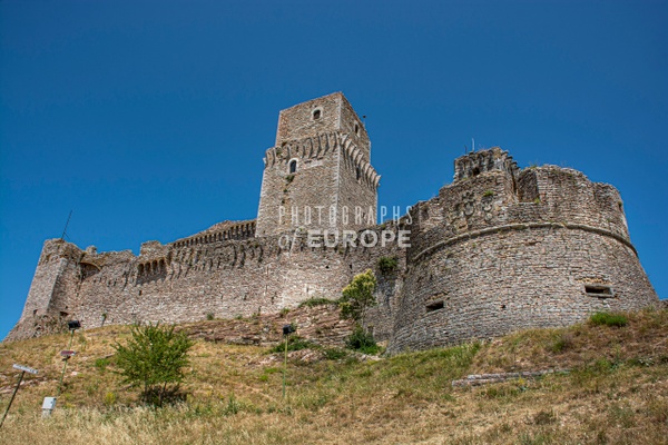 The-Rocca-Maggiore-citadel-of-Assisi-Umbria-Italy - Photographs of Umbria, Italy 