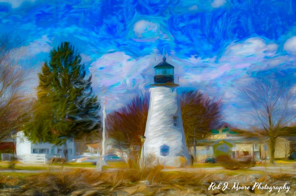 The Old Lighthouse - Art - Rob J Moore Photography 